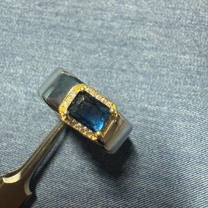 Customize your oura ring by adding a "gem" /rhinestone/nail art